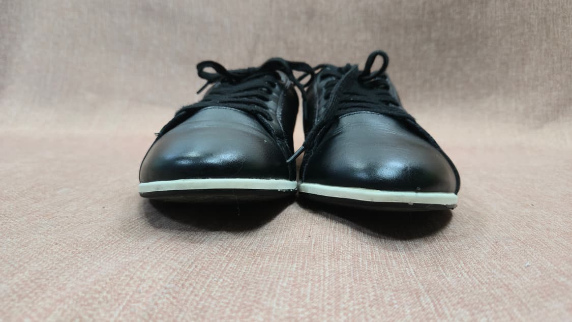 라코스테 265mm-  레이 레이스스니커즈 블랙레더 상품이미지3