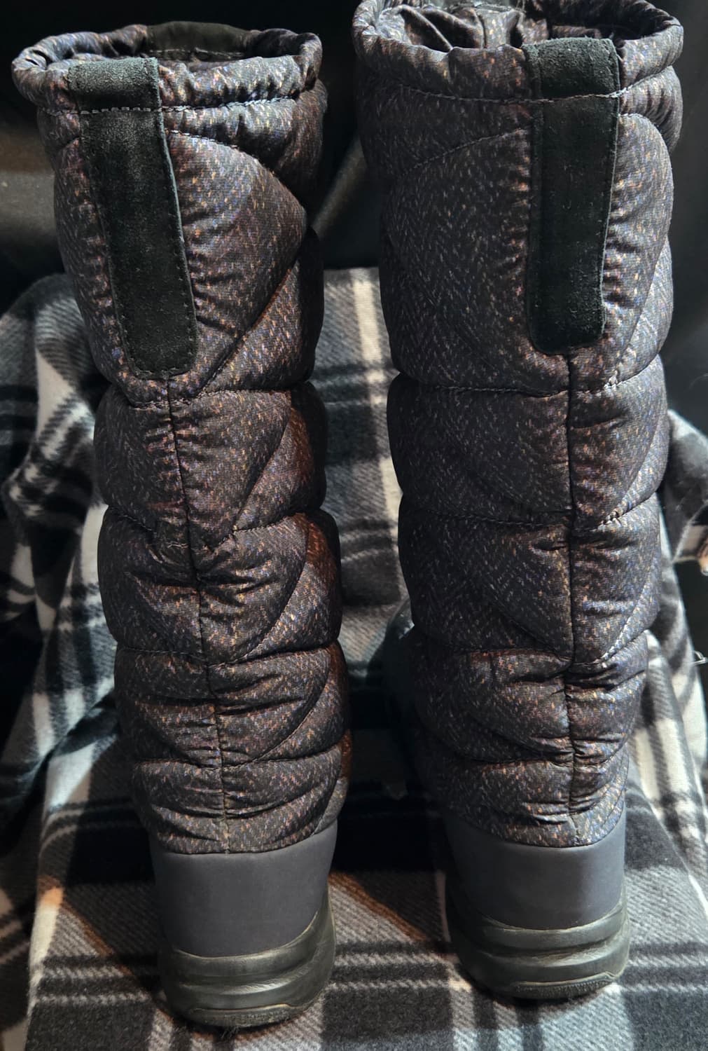 노스페이스 털 부츠 패딩 헤링본 롱부츠 상품이미지3