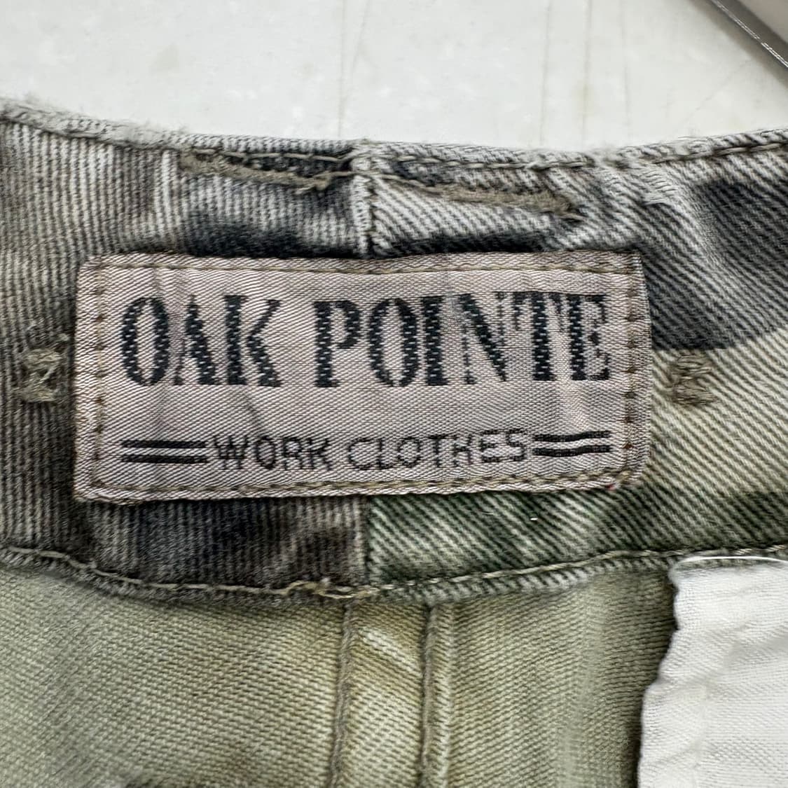OAK POINTE 카모 카고 반바지 상품이미지3