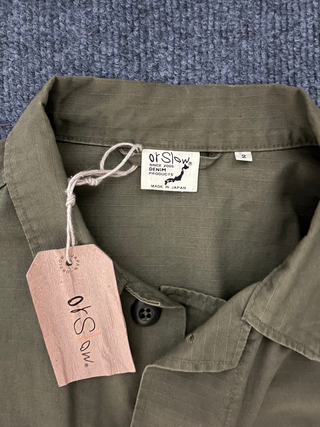  오어슬로우 퍼티그 자켓 립스탑 상품이미지4