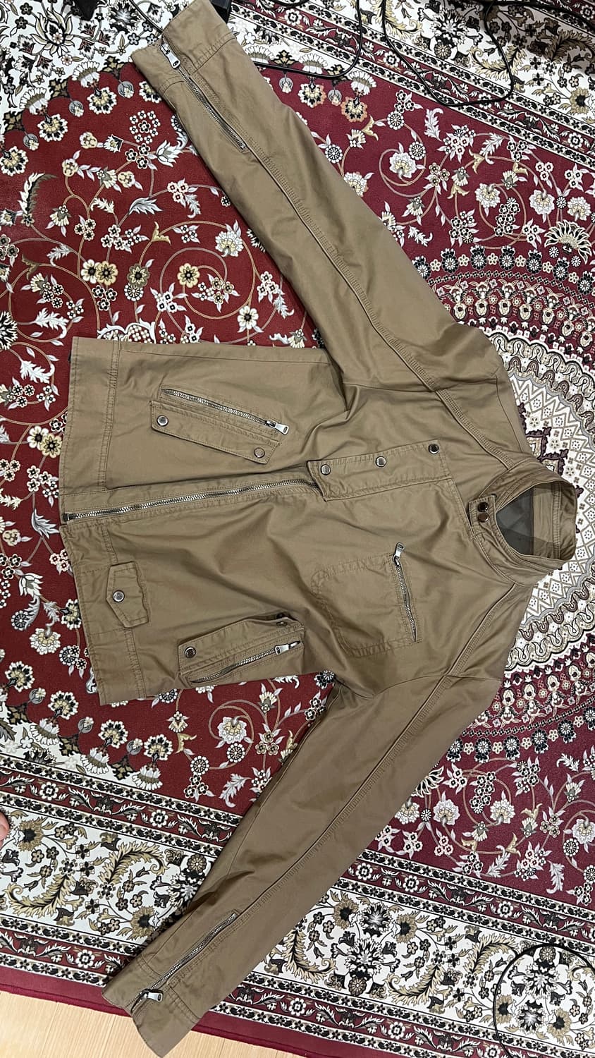 자라 라이더 코튼 자켓 상품이미지3