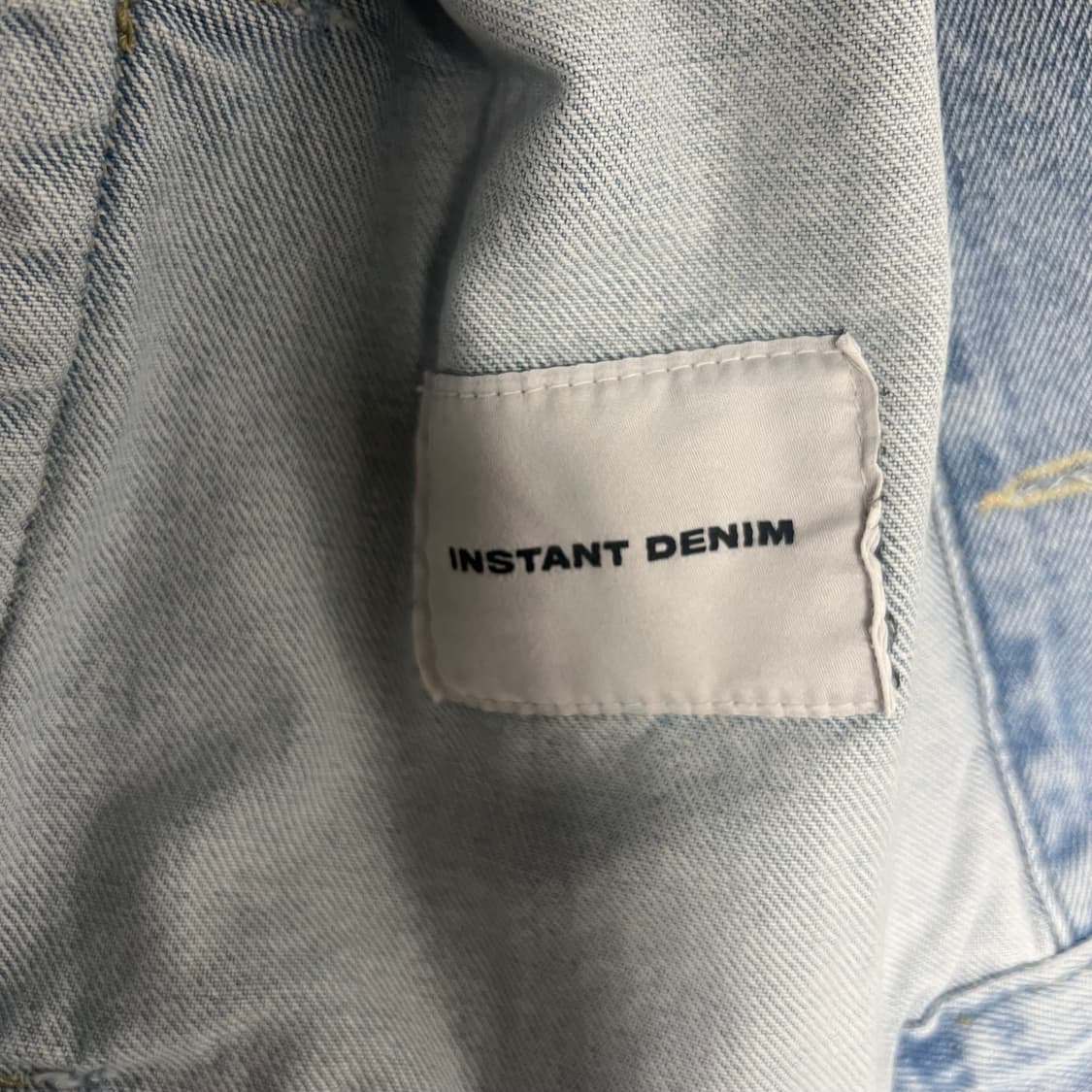 [새상품] 브랜디드 연청 데님 자켓 L 상품이미지7