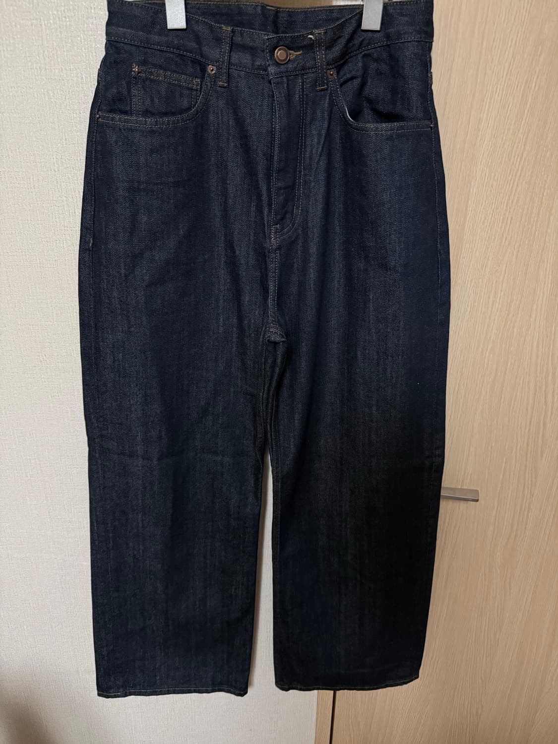 벨리에 트루 와이드 데님 로우 인디고 (W28/L30) 상품이미지2