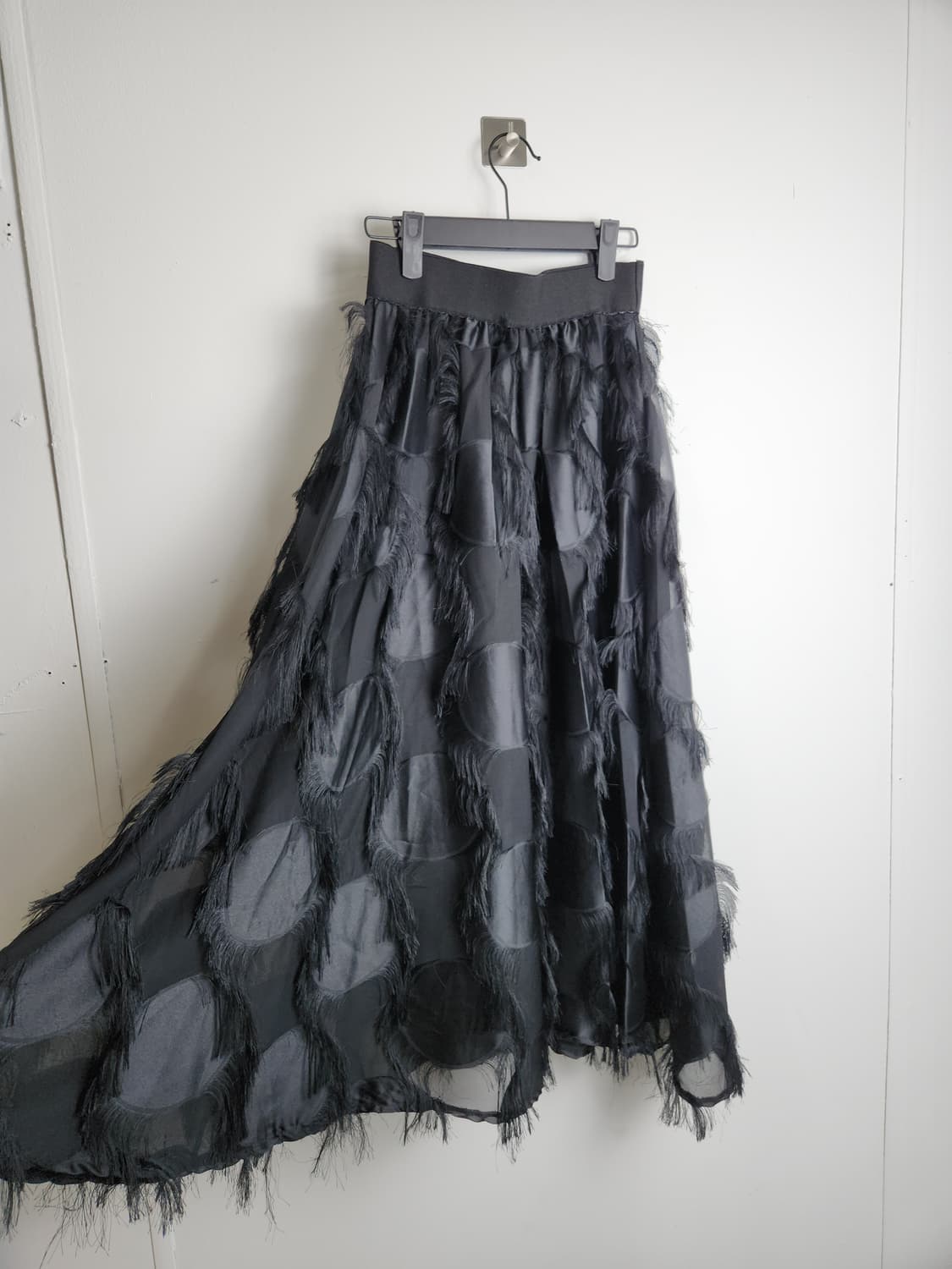 도트 수술 롱 스커트 상품이미지9