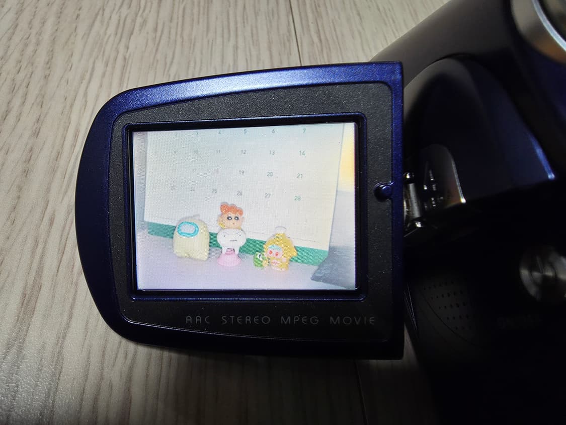 산요 작티 VPC-C4 빈티지 디지털캠코더 상품이미지5