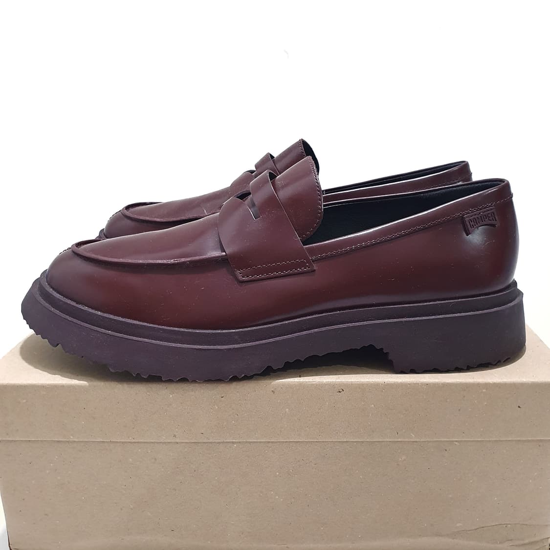 캠퍼 walden 로퍼 버건디 44 (280-285) 상품이미지2