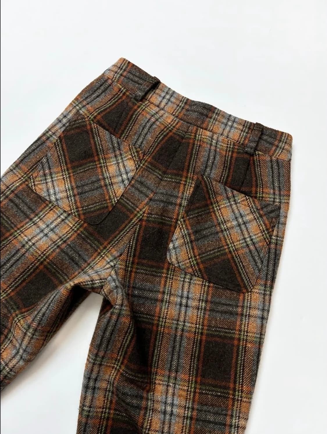 Anderson Bell. 부츠컷 체크 팬츠 상품이미지5