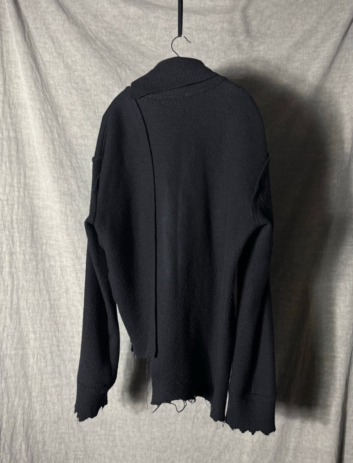 BED j.w. FORD Distressed High Neck Knit 상품이미지4