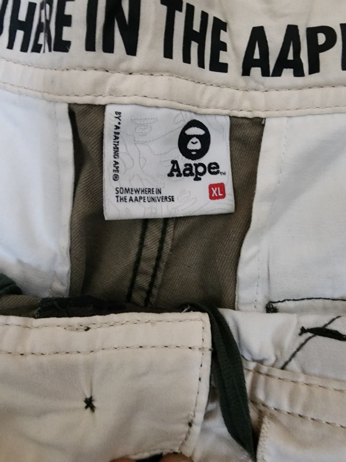 Aape 카모 카고숏팬츠 상품이미지3