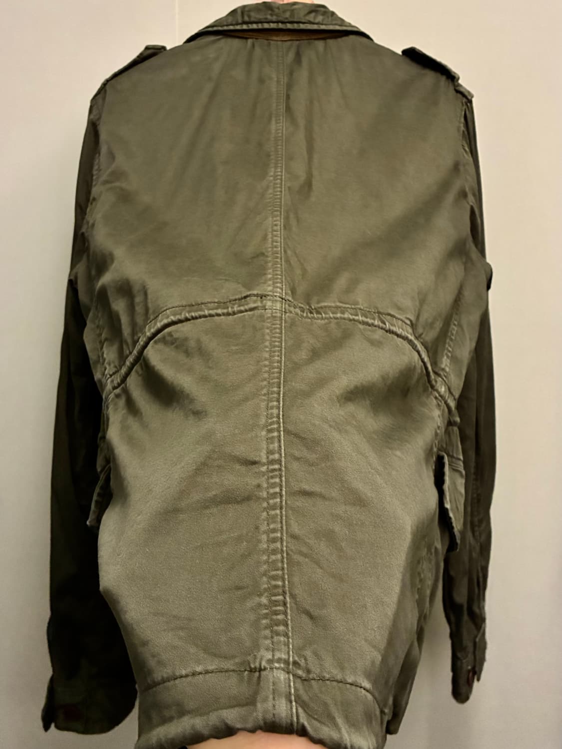 (M~L)스카치앤소다 밀리터리 가먼트다잉 m47 필드 컴뱃자켓 야상 상품이미지8