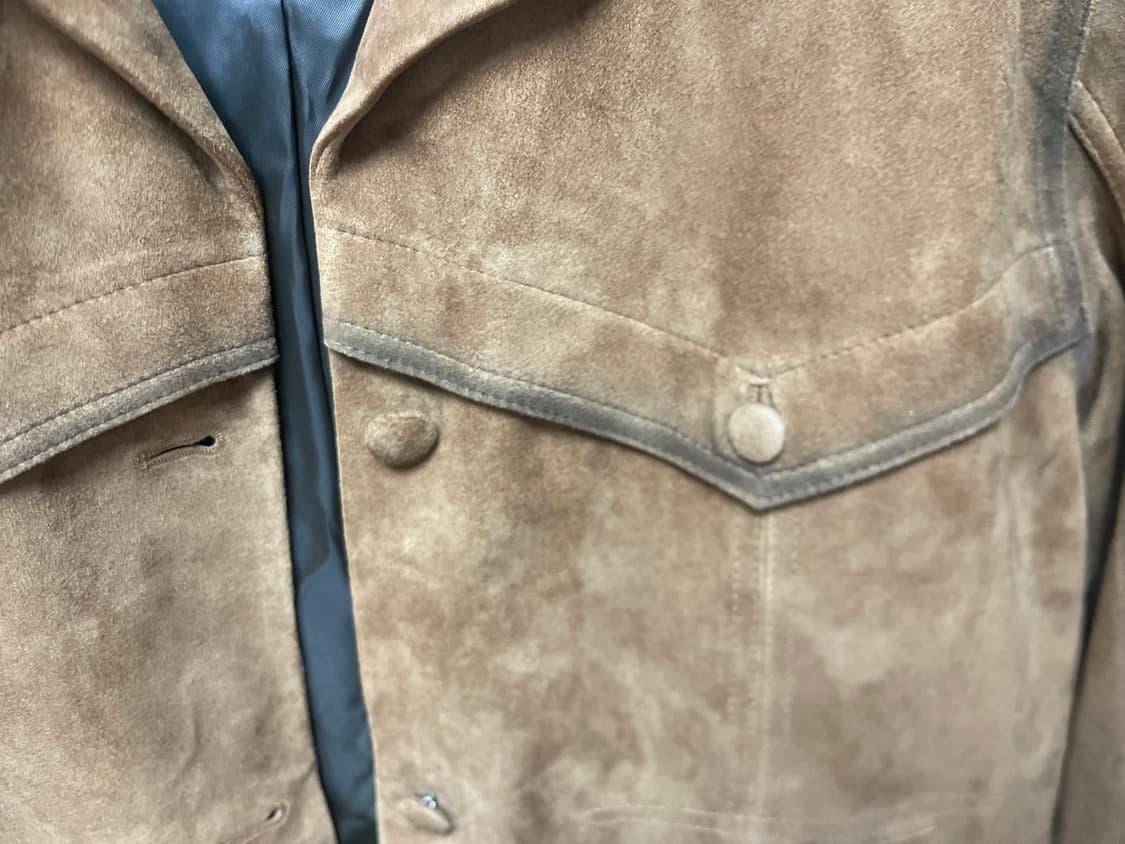 런던플랏 나파 스웨이드 고트 자켓 미사용품 상품이미지8