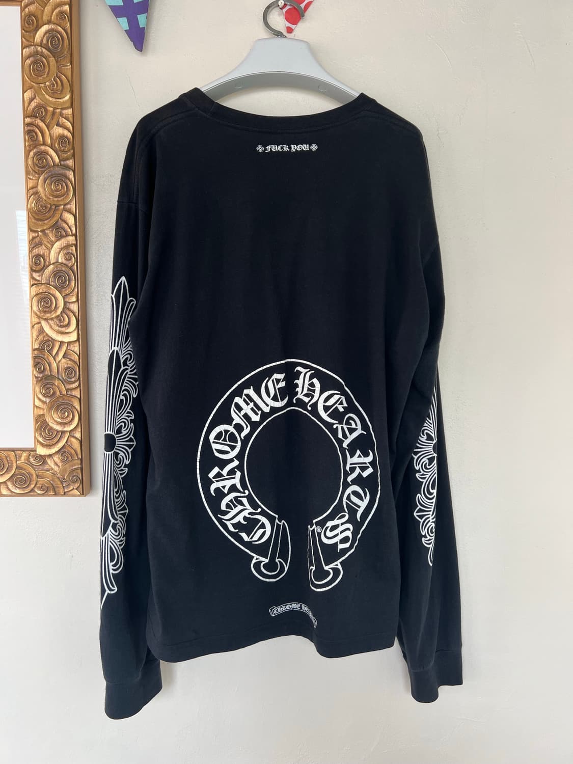 [XL] 크롬하츠 홀스슈 플로랄 롱슬리브 상품이미지2