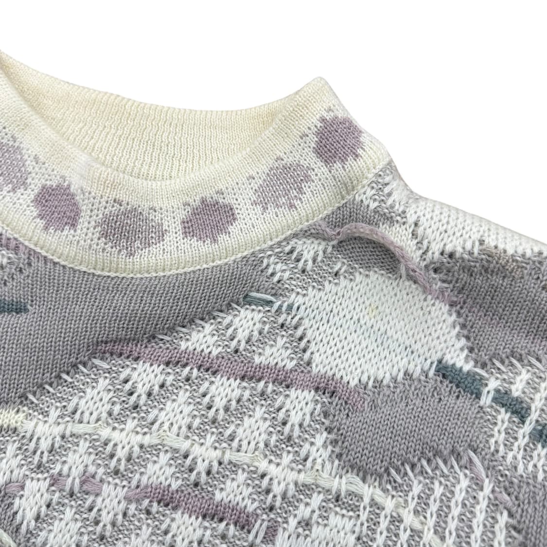 쿠지 에스닉 케이블 니트 상품이미지7