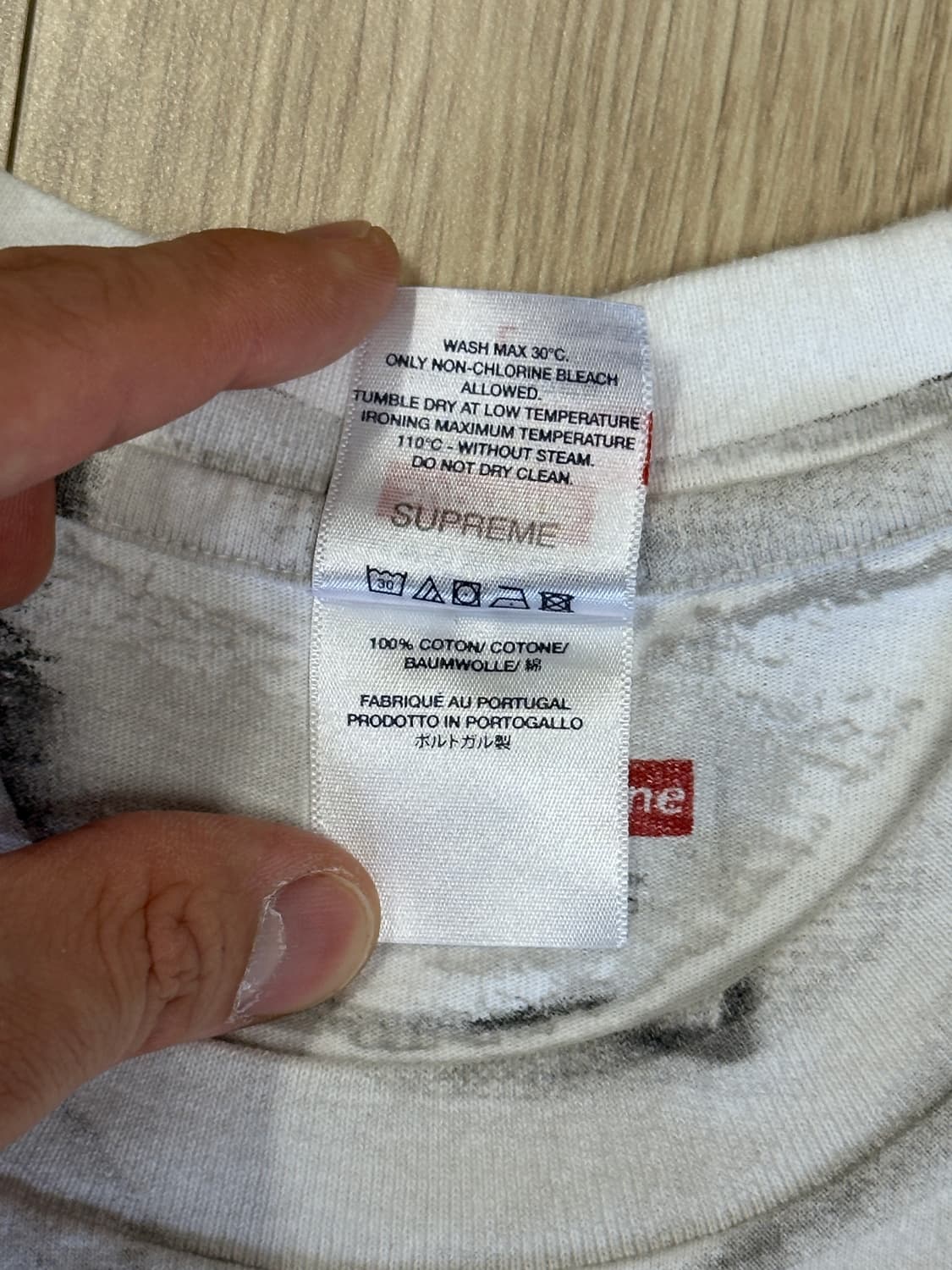슈프림 마르지엘라 박스로고 티셔츠 (L) 상품이미지4