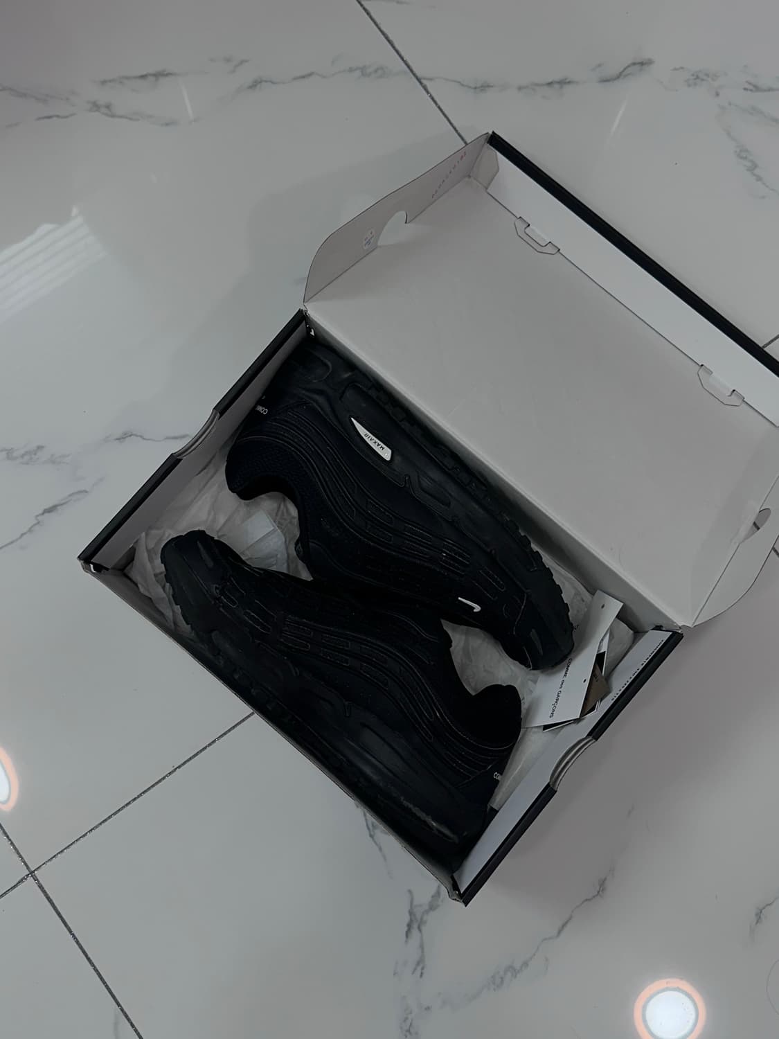 (275) 나이키 x 꼼데가르송 옴므 플러스 에어맥스 TL 2.5 블랙 상품이미지2