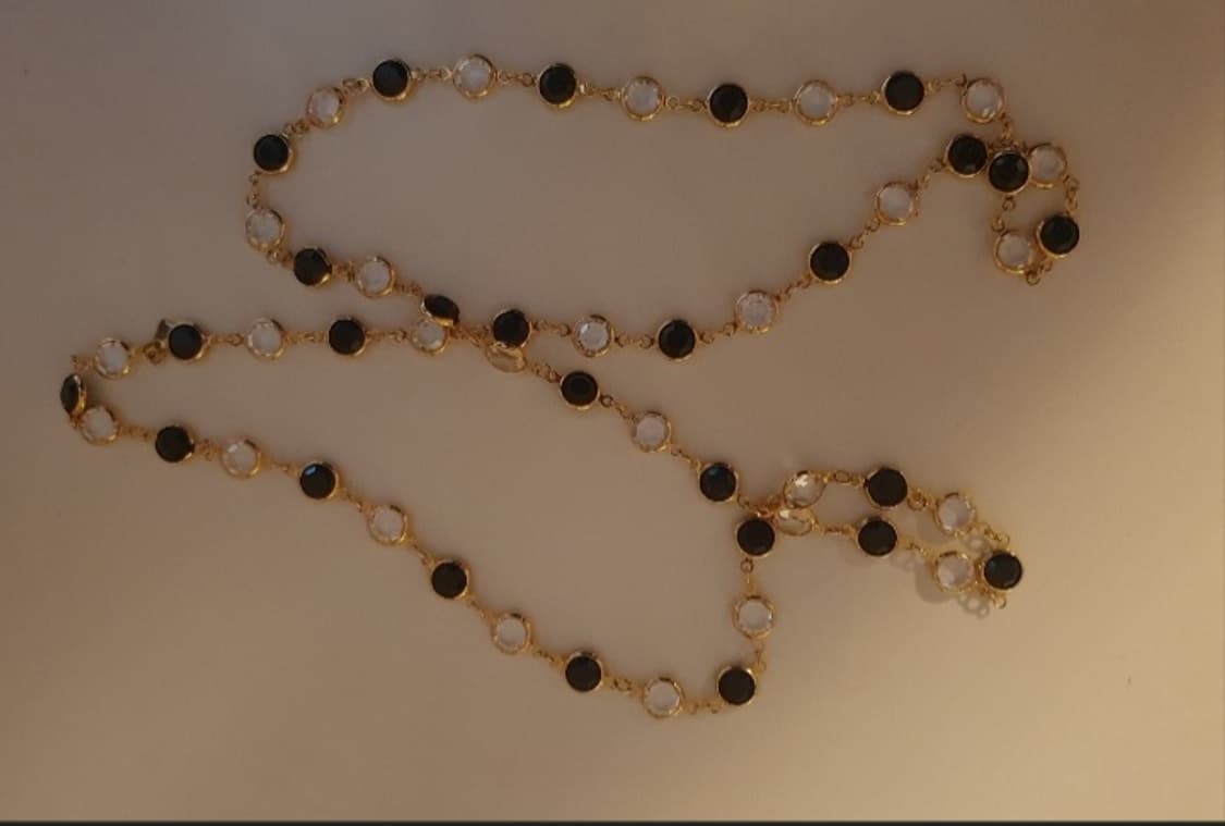 스와로브스키 빈티지 롱 체인 목걸이 상품이미지5