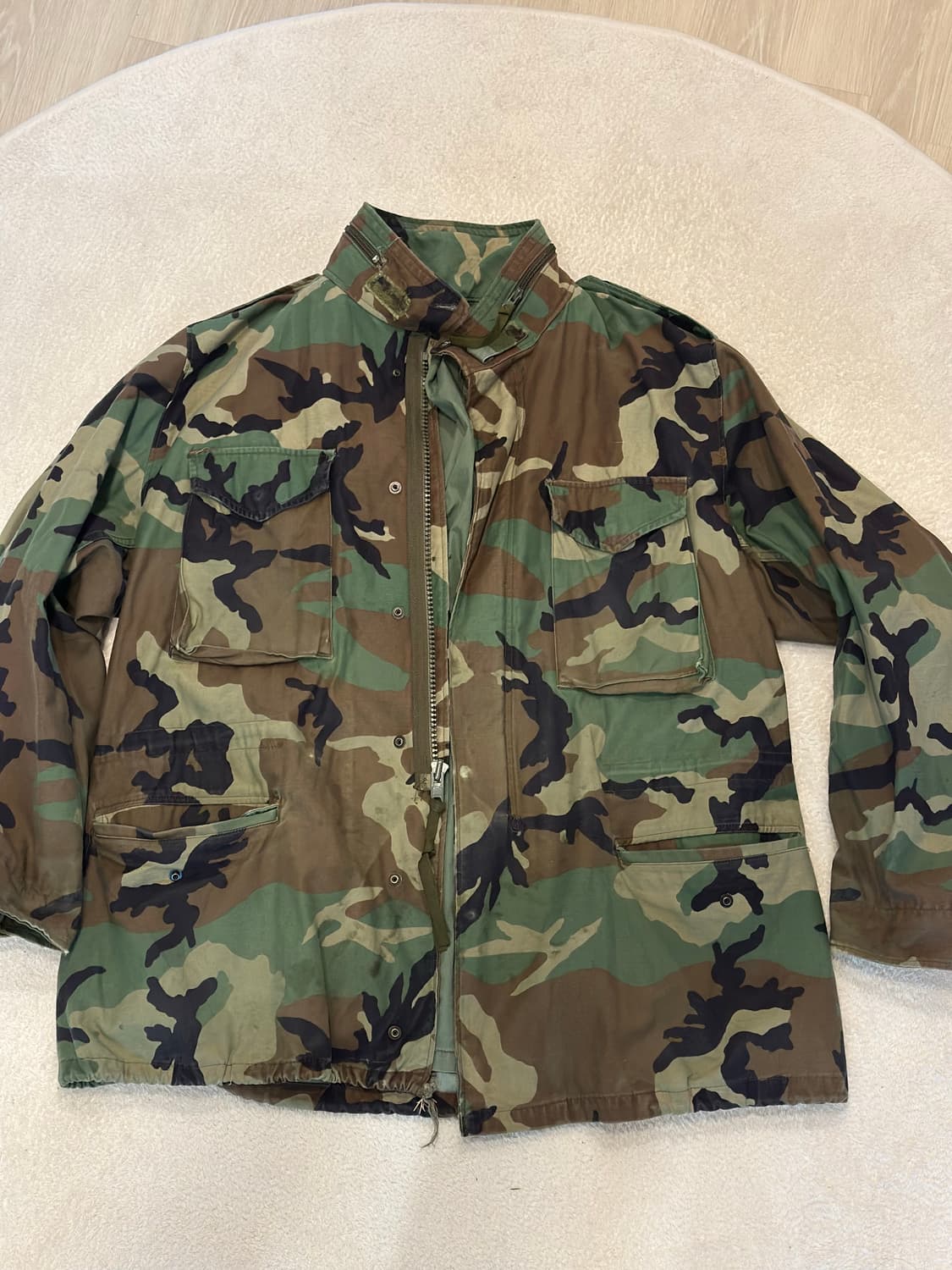 우드랜드 카모플라쥬 1999 미국(US) M-65 필드 코트(M-65) 상품이미지1