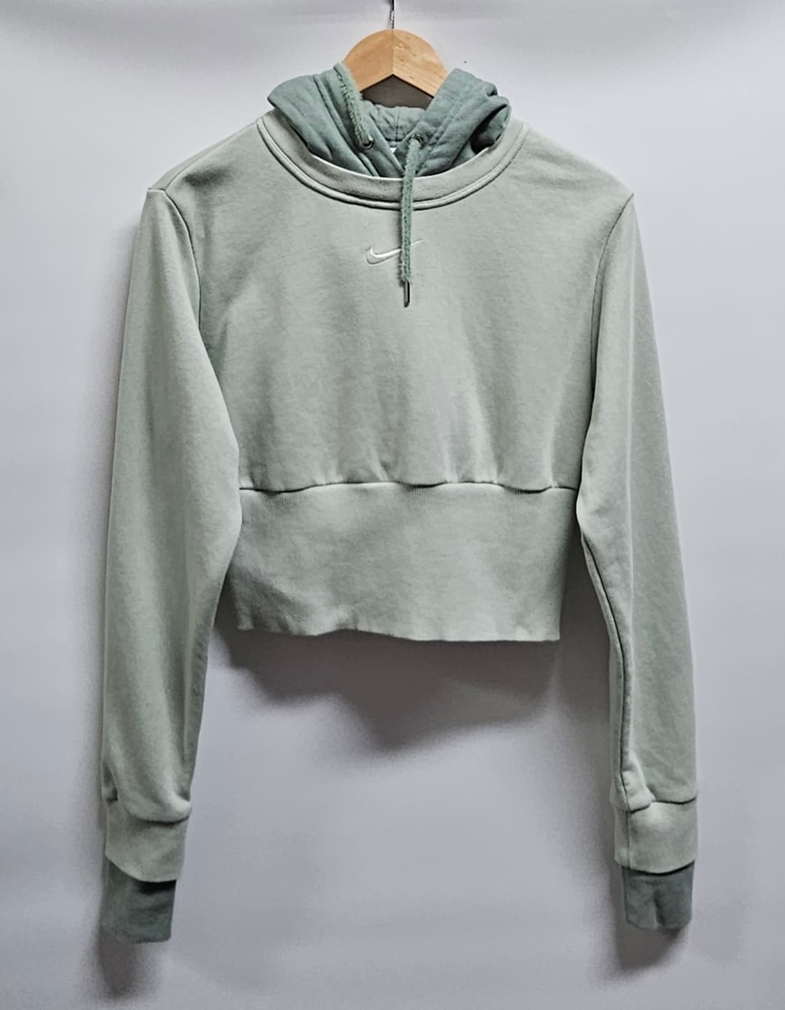 나이키 여성 크롭 기모후드티 M 상품이미지1