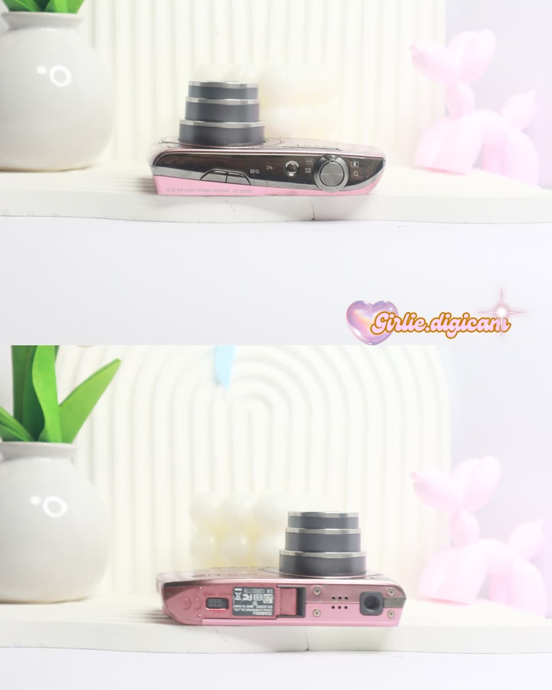 르세라핌+아일릿!) 카시오 엑슬림 EX-Z2300 베이핑크 상품이미지4