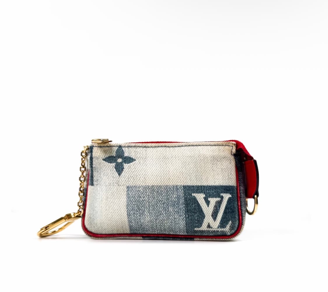 [OS] 루이비통 모노그램 데님 포쉐트 키링 코인퍼스 파우치 마이크로 상품이미지3