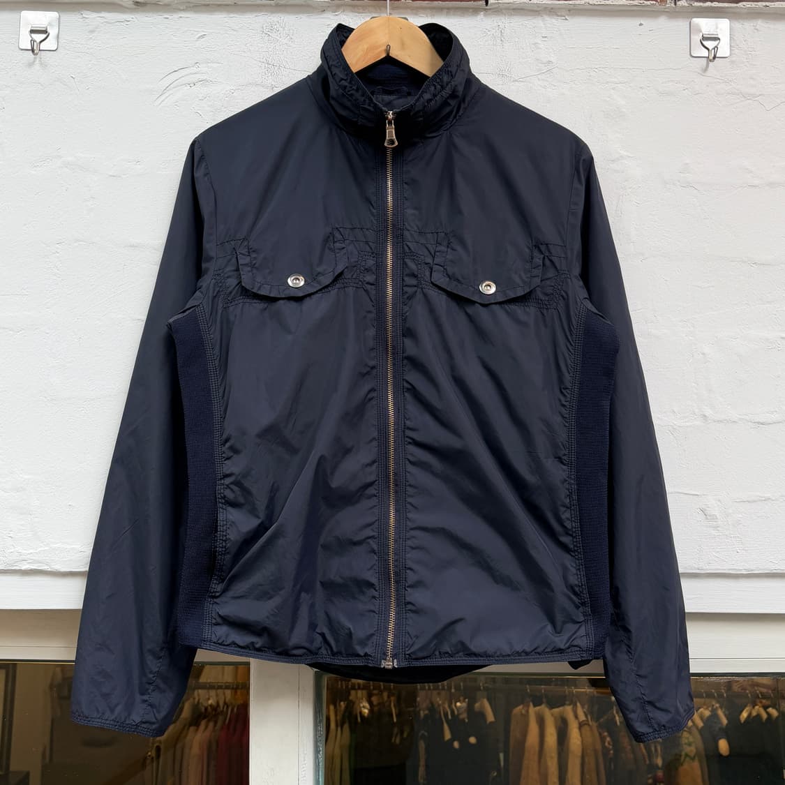 Panicale 빠니깔레 네이비 집업 블루종 M 상품이미지1