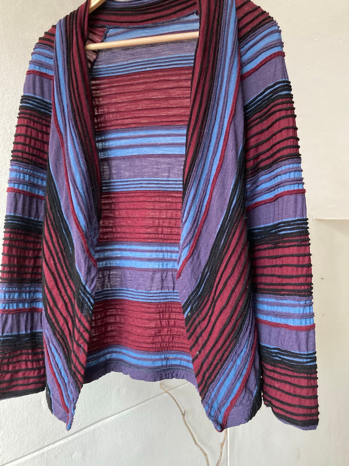 케이블 코튼 러플 울 숏자켓  상품이미지3