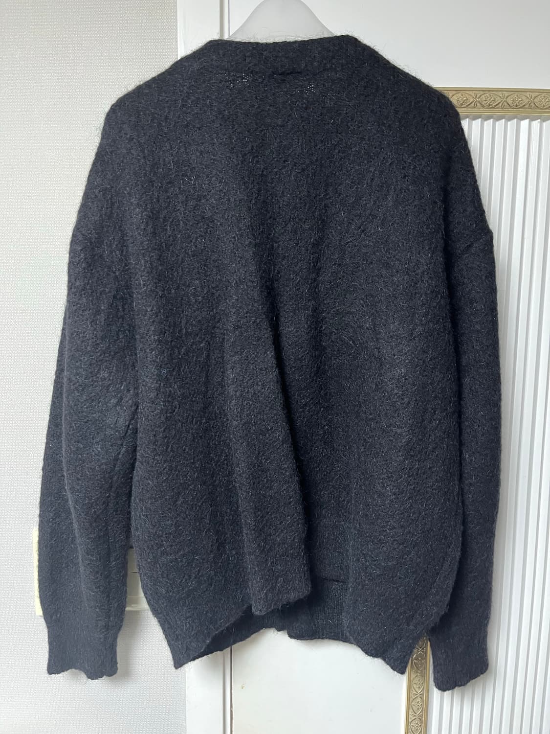 틸레이트 알파카 가디건 블랙 M 상품이미지2