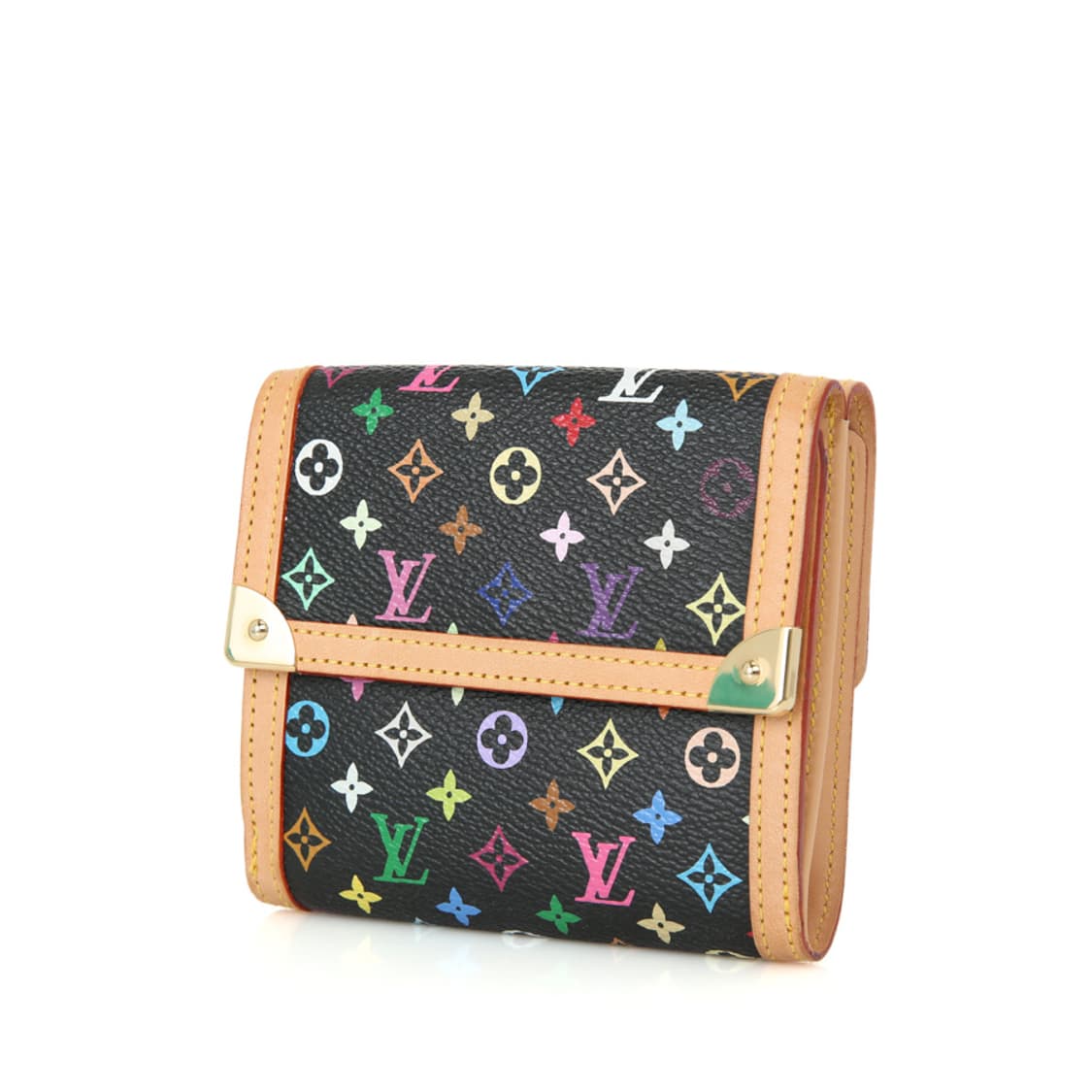 루이비통 멀티컬러 반지갑 멀티블랙 포르토포일 월렛 M92984 상품이미지2