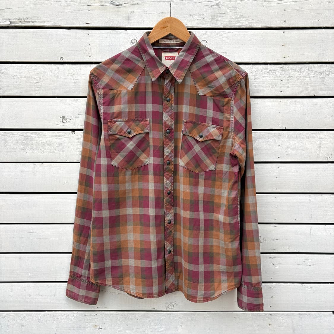 Levi’s 리바이스 체크 셔츠 상품이미지1