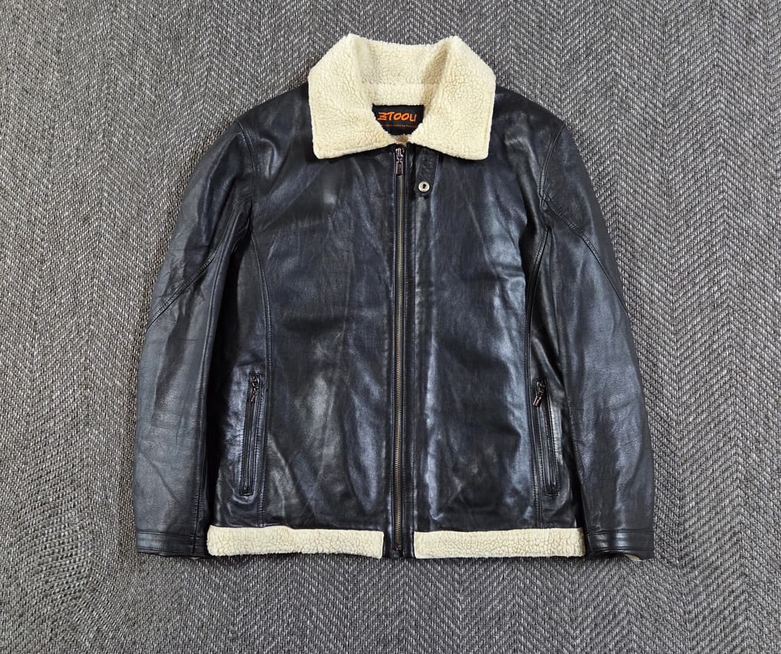 리얼 레더 양가죽 무스탕 자켓 상품이미지1