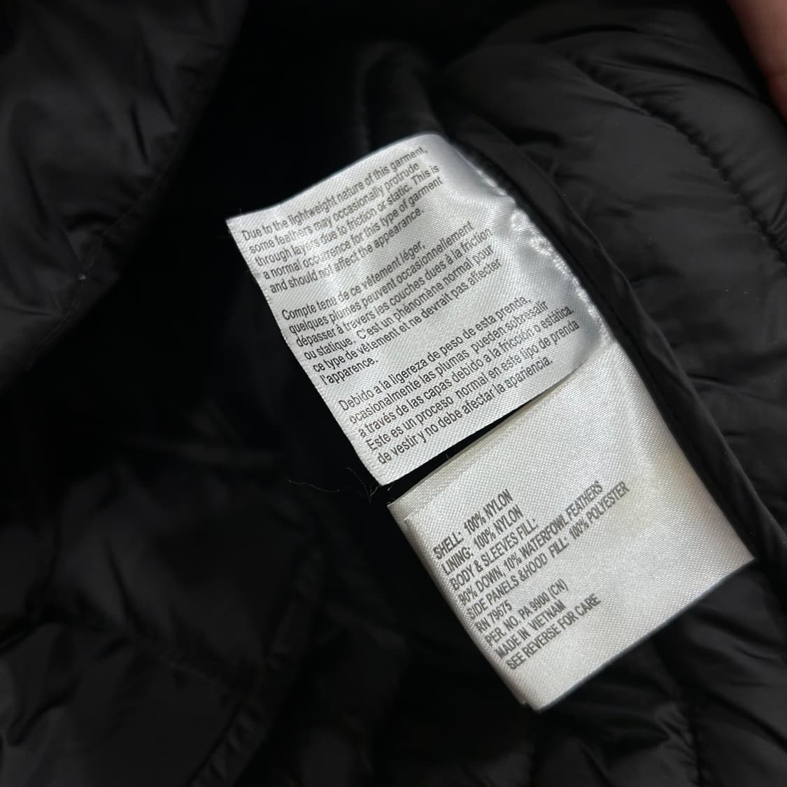 마이클코어 패커블 덕다운 필링 후드 롱패딩 상품이미지4