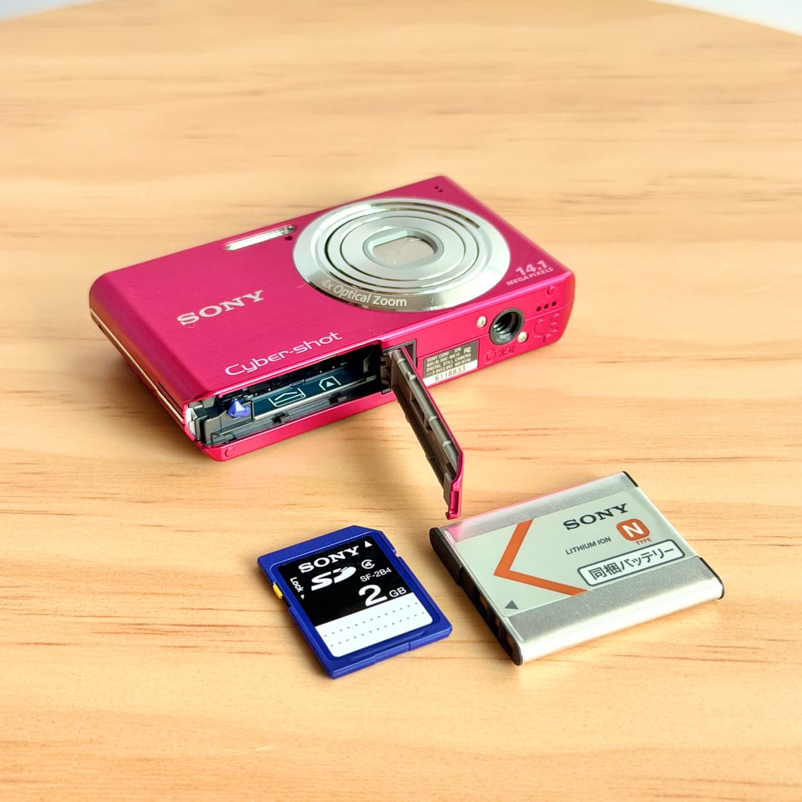 상태 굿👍소니 사이버 샷 DSC-W610 핫핑크 디카 ⭐ 상품이미지6