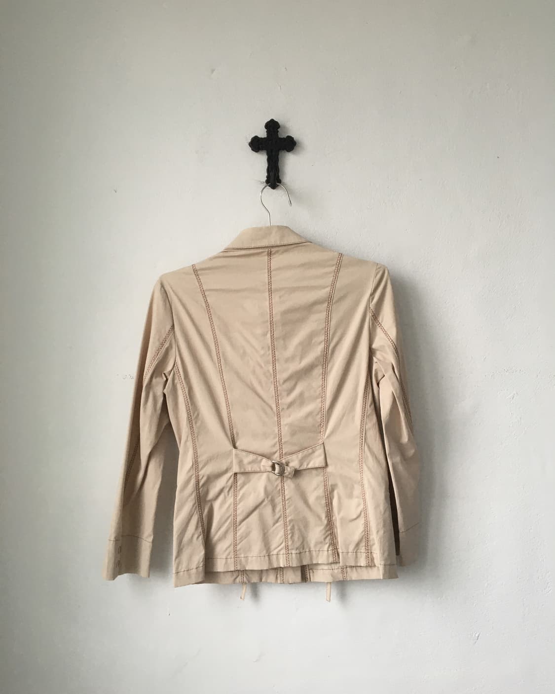 Pocket point linedetai high neck jacket 상품이미지3