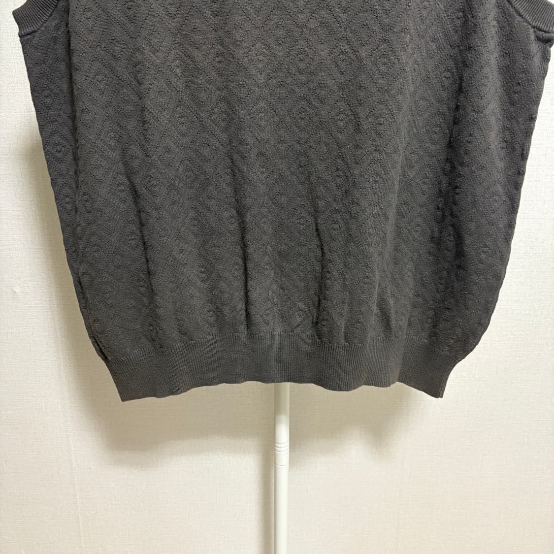 펜들턴 다이아 펀칭 코튼 니트 / 브라운, XL 상품이미지3