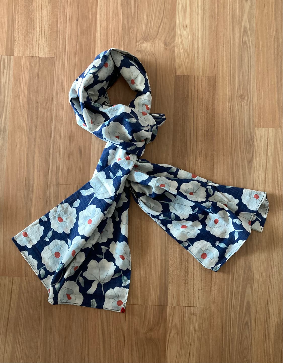 플라워 패턴 머플러 스카프 목도리 상품이미지1
