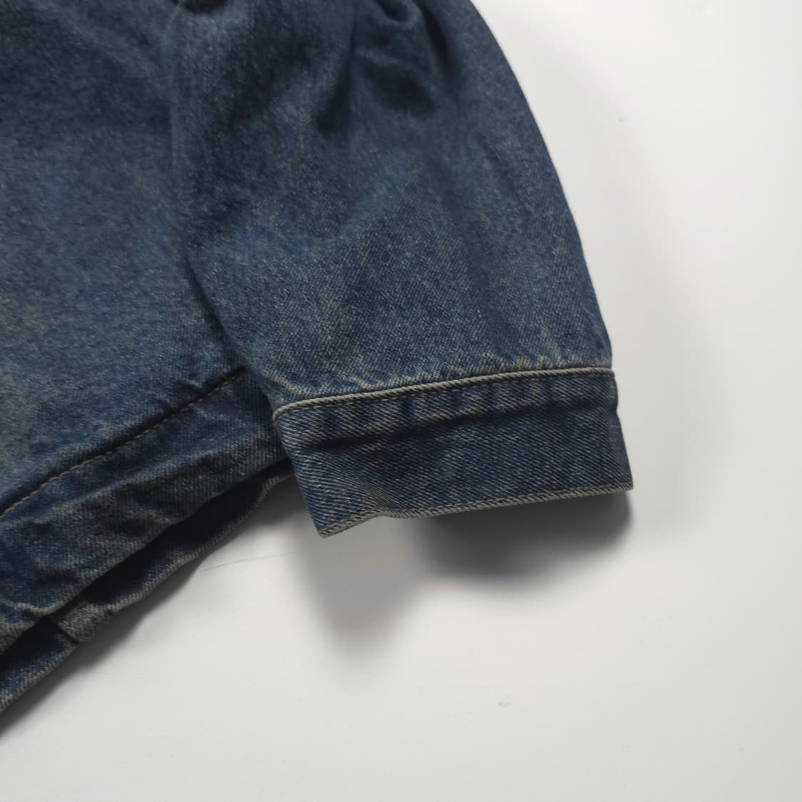 라퍼지스토어 워싱 데님 라이더 자켓 (L) 상품이미지4