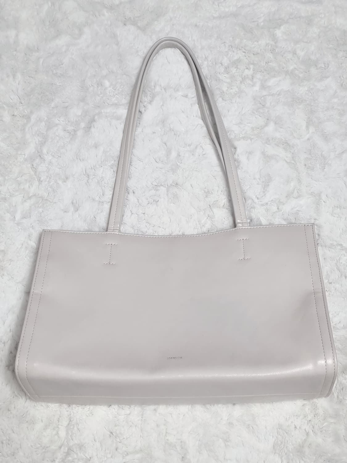 스탠드오일  가방 오블롱백 숄더백 화이트 크림 Oblong bag 상품이미지1