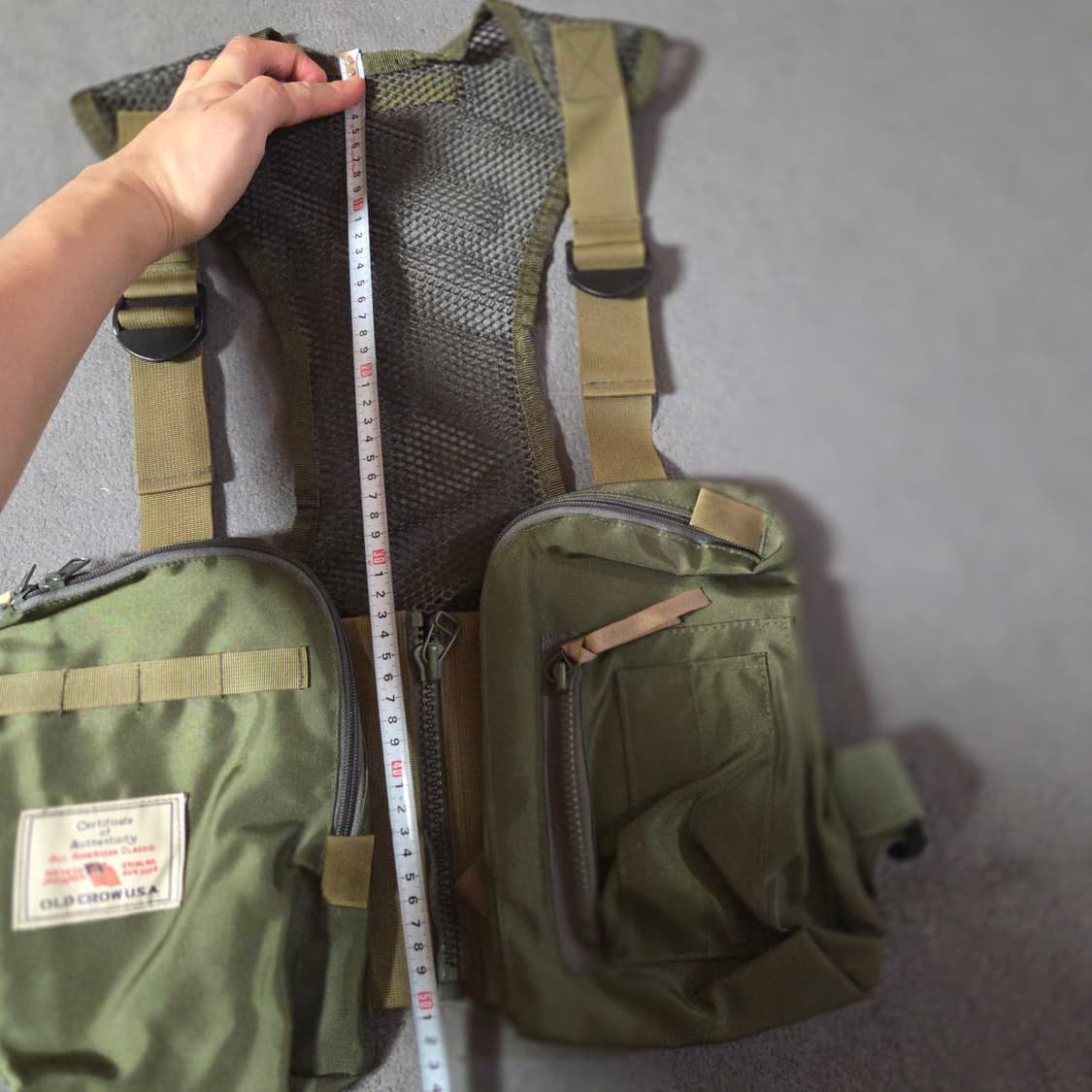 올드크로우 밀리터리 베스트 조끼 상품이미지4