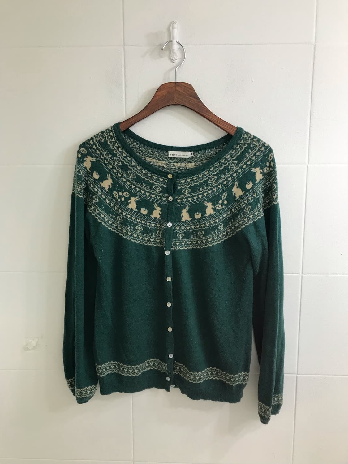 어스뮤직 청록 토끼 데일리 모리걸 니혼진 코디세트 상품이미지6