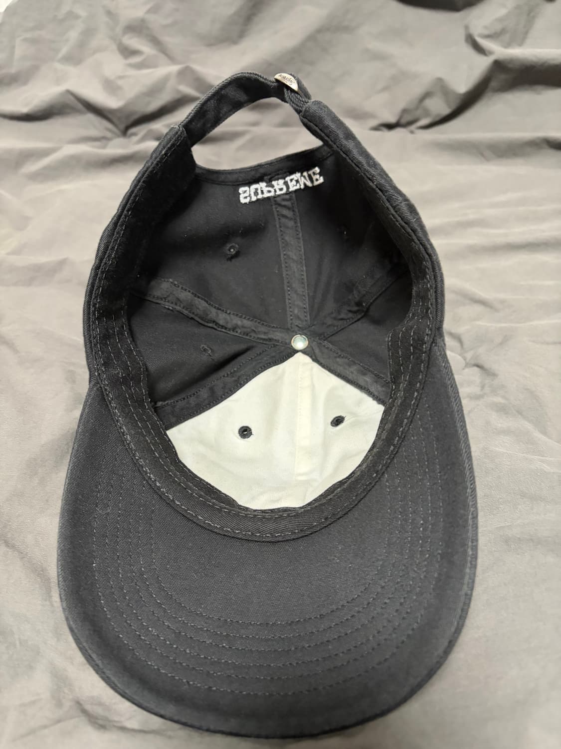 슈프림 멀티 컬러 로고 워시드 볼캡 상품이미지3