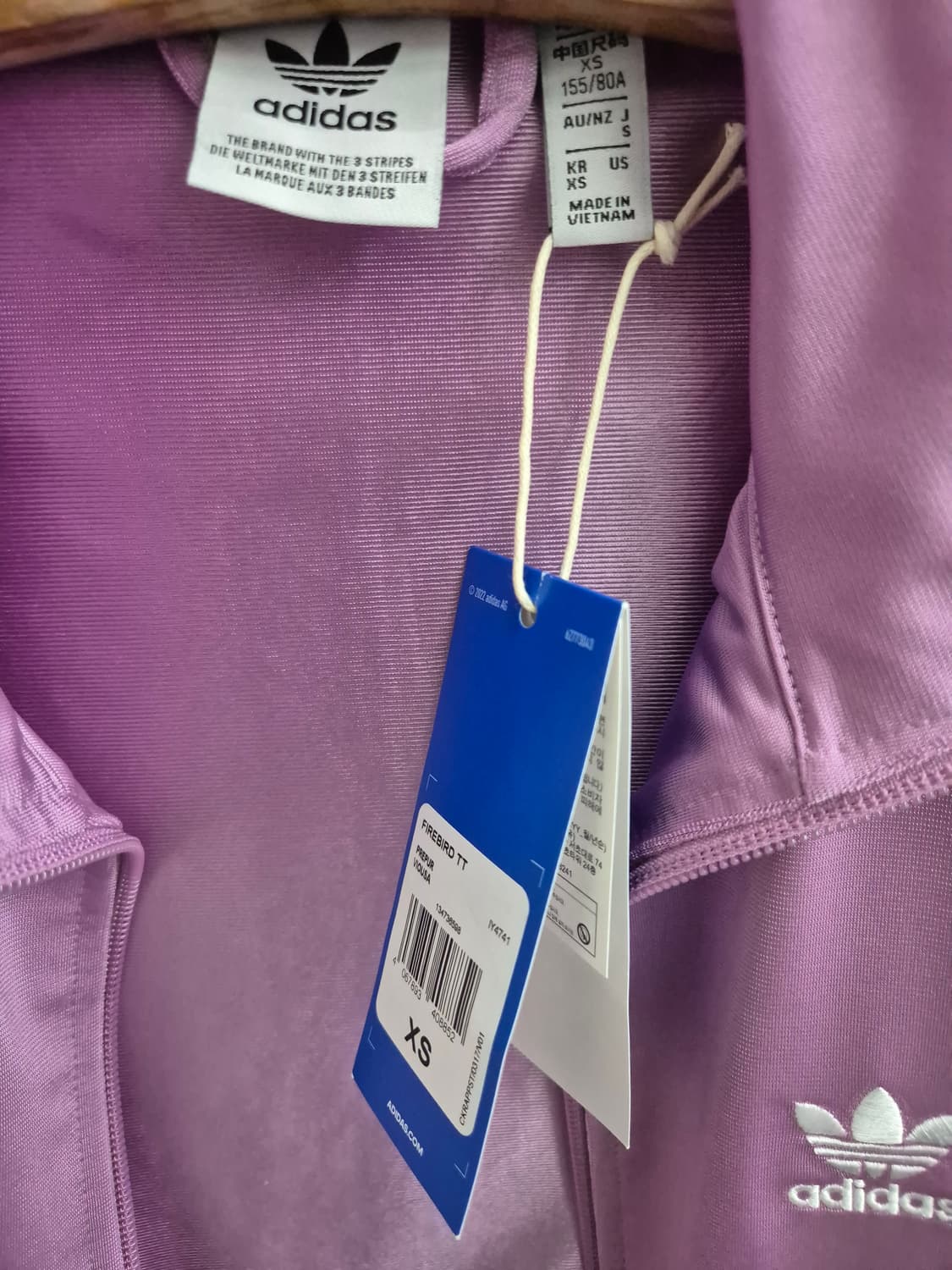 아디다스 클래식 루즈 파이어버드 트랙탑(XS) 상품이미지3