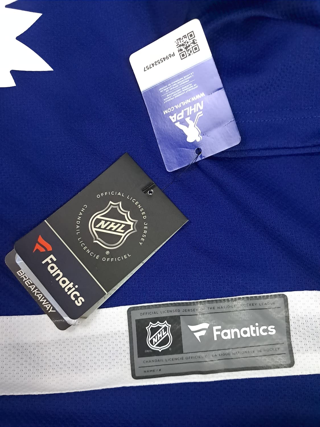 택새제품 오리지날 NHL X 파나틱스  하키져지 상품이미지4