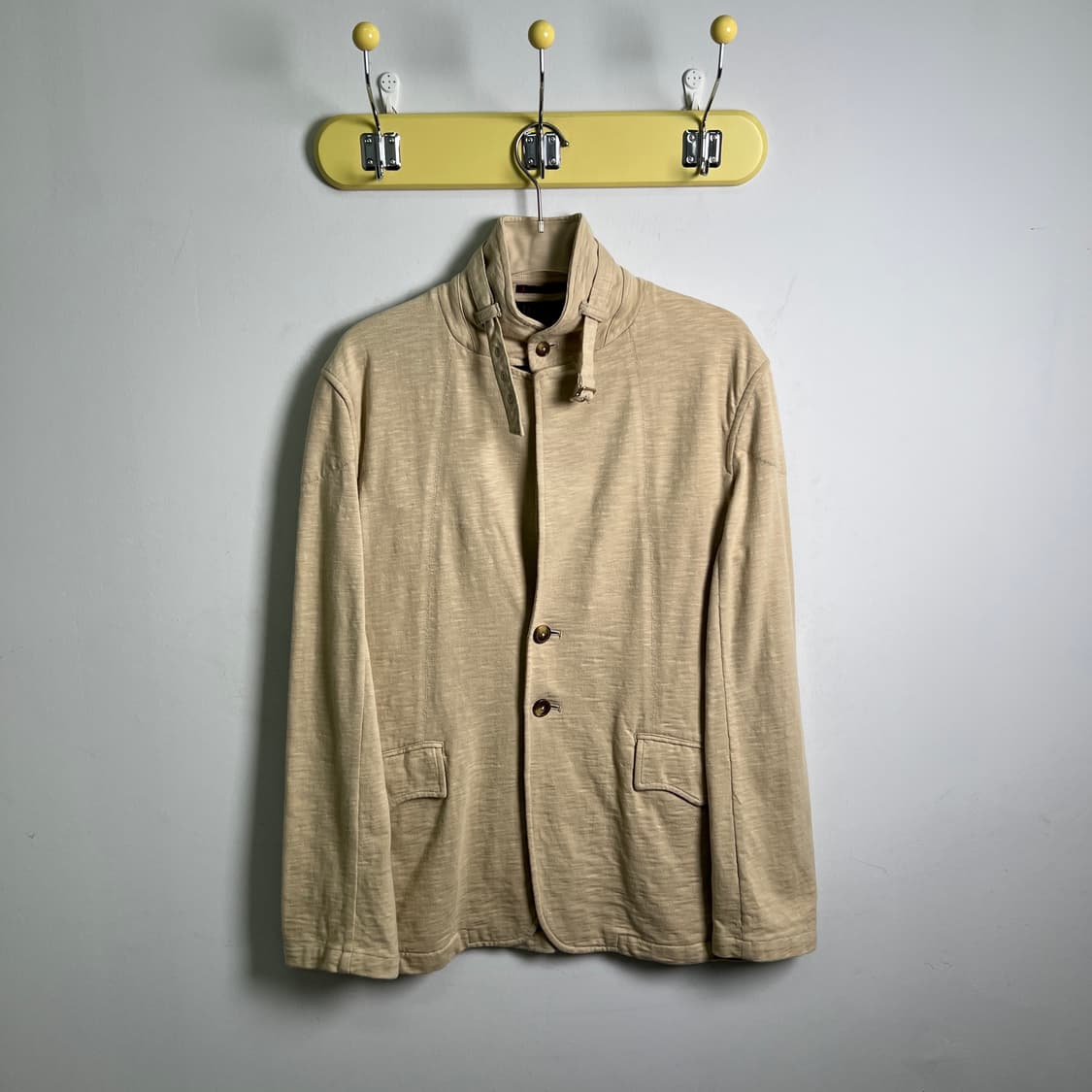 야마모토 칸사이 SISSY 린넨 혼방 스탠드카라 자켓 M 상품이미지1