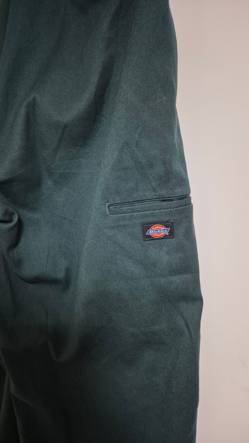 Dickies 더블니 팬츠 딥그린 허벅지40 상품이미지3