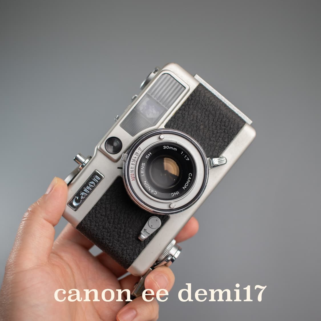 캐논의 하프필름카메라 demi ee17 (전체분해 오버홀완료 보증 6개월 상품이미지5