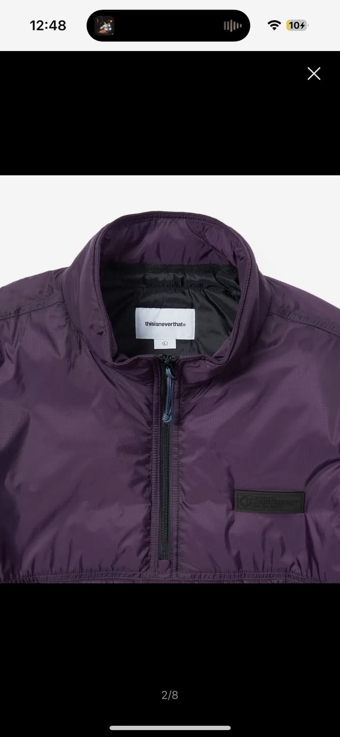 Thisisneverthat nylon insulated pullover 상품이미지2