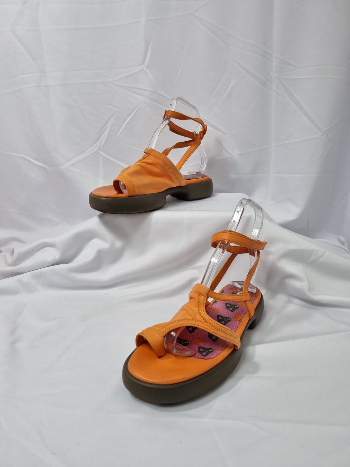 38 245 캠퍼 FIS 피스 스트랩 샌들 오렌지 상품이미지2