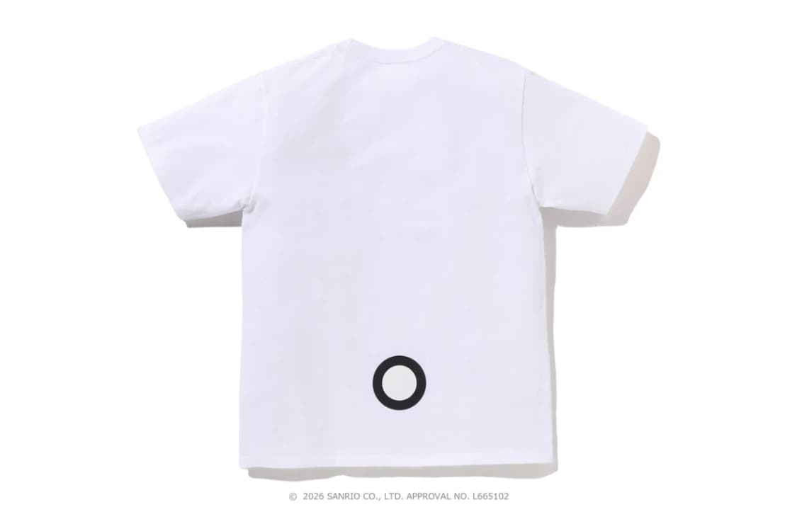 베이프 정품 S 산리오 콜라보 헬로 키티 티 상품이미지2