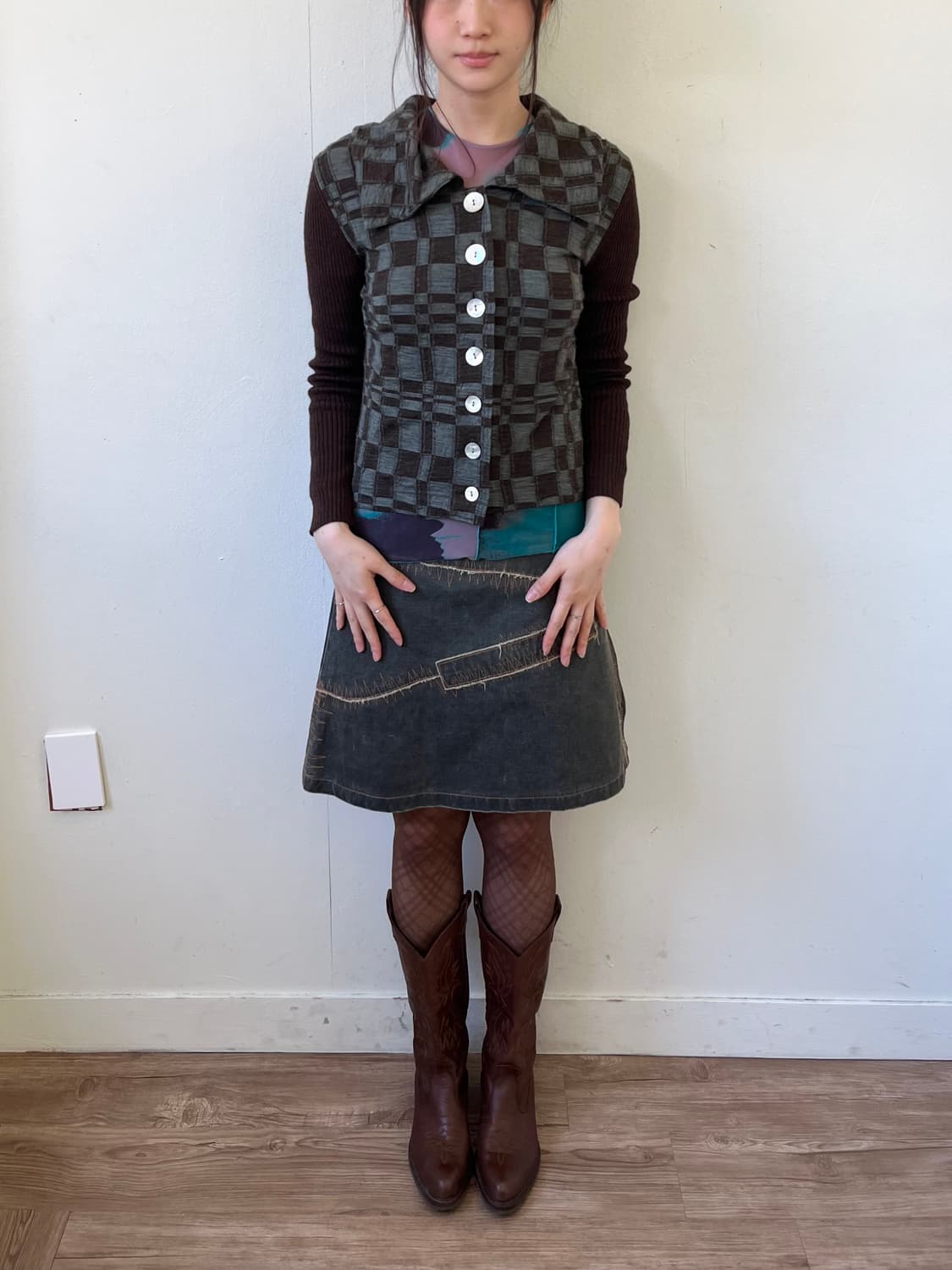 GIPSY BLUE 오버 카라 가디건 상품이미지9