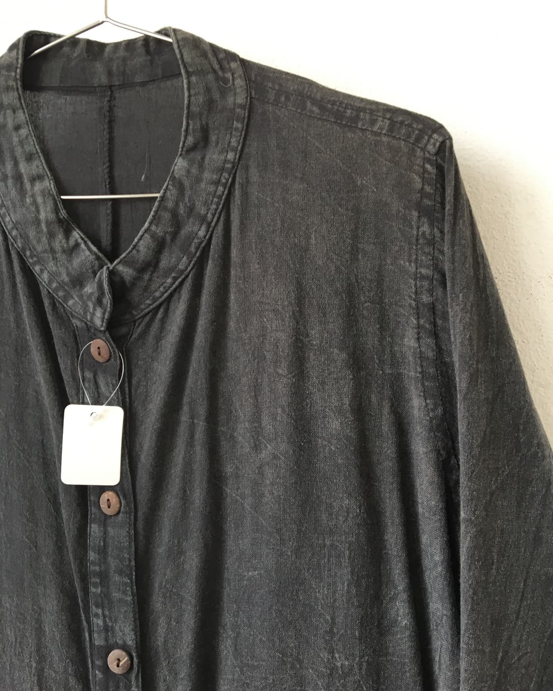 Drape line point long jacket 상품이미지5